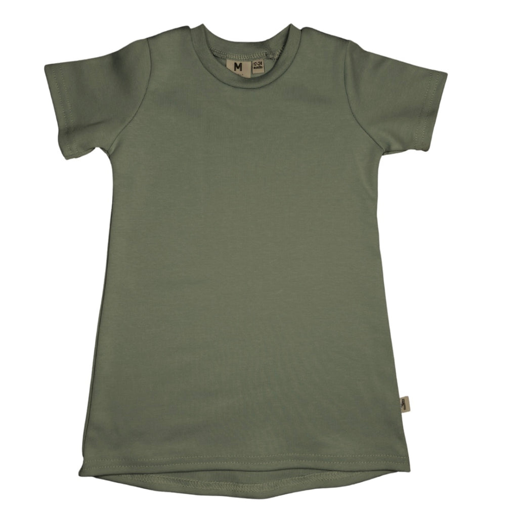 Olive T-Shirt Dress